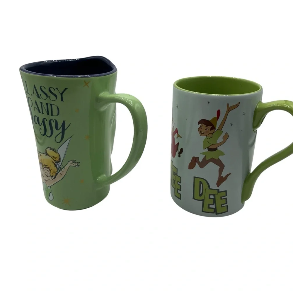 DISNEY PETER PAN & WENDY LOT DISNEY PETER PAN MUG SET – TINKER BELL & LOST BOYS